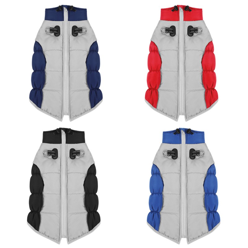 New Winter Thickened & Warm Reflective Cotton Coat for Dogs