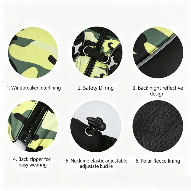Outdoor Waterproof & Warm Winter Dog Coat