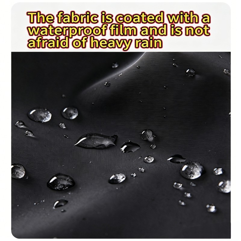 Outdoor Waterproof Rainproof All-Weather Jacket for Medium to Large Dogs