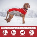 Extra Thick Fleece-Lined Dog Padded Coat