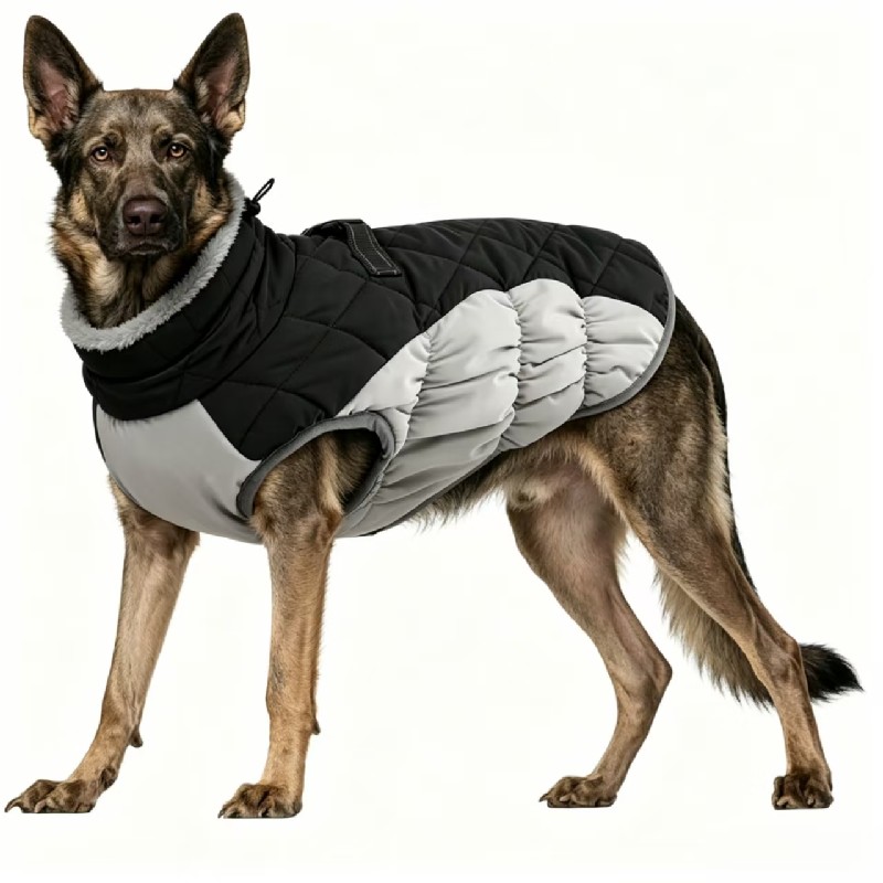 Extra Thick Fleece-Lined Dog Padded Coat