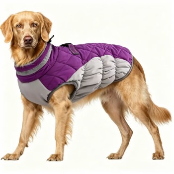 Extra Thick Fleece-Lined Dog Padded Coat