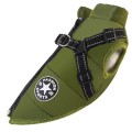 Winter zipper-style cotton jacket for dogs