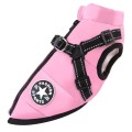 Winter zipper-style cotton jacket for dogs