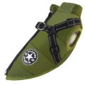 Winter zipper-style cotton jacket for dogs