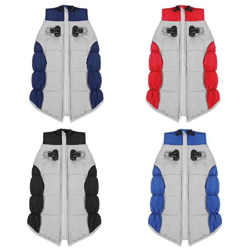 New Winter Thickened & Warm Reflective Cotton Coat for Dogs
