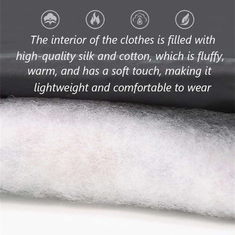 Reflective winter dog coat for large breeds with fur collar