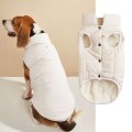 New winter solid button vest coat for small-medium dogs
