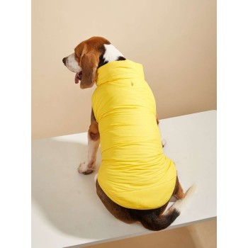New winter solid button vest coat for small-medium dogs