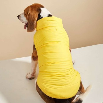 New winter solid button vest coat for small-medium dogs