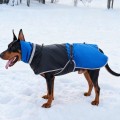 Waterproof Reflective Fleece Lined Dog Winter Coat – Warm Puffer Vest Jacket for Cold Weather