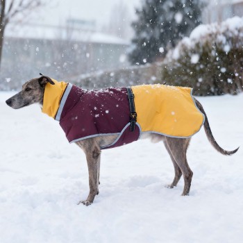 Waterproof Reflective Fleece Lined Dog Winter Coat – Warm Puffer Vest Jacket for Cold Weather
