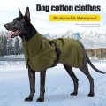 Waterproof Fleece-Lined Warm Coat for Large Dogs