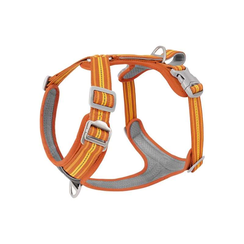 Reflective No-Pull Harness for Large Dogs with Dual Leash Rings