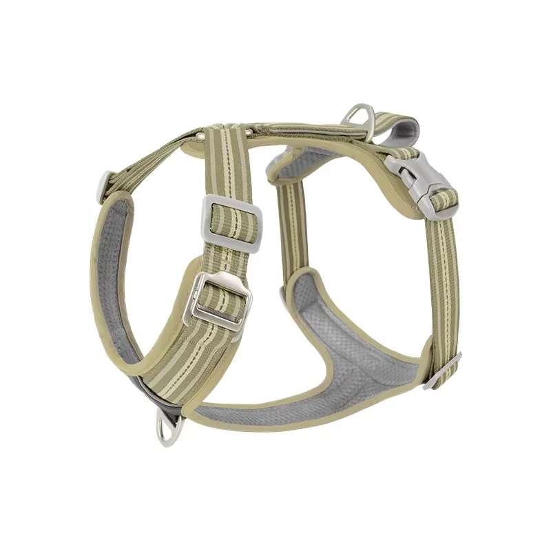Reflective No-Pull Harness for Large Dogs with Dual Leash Rings