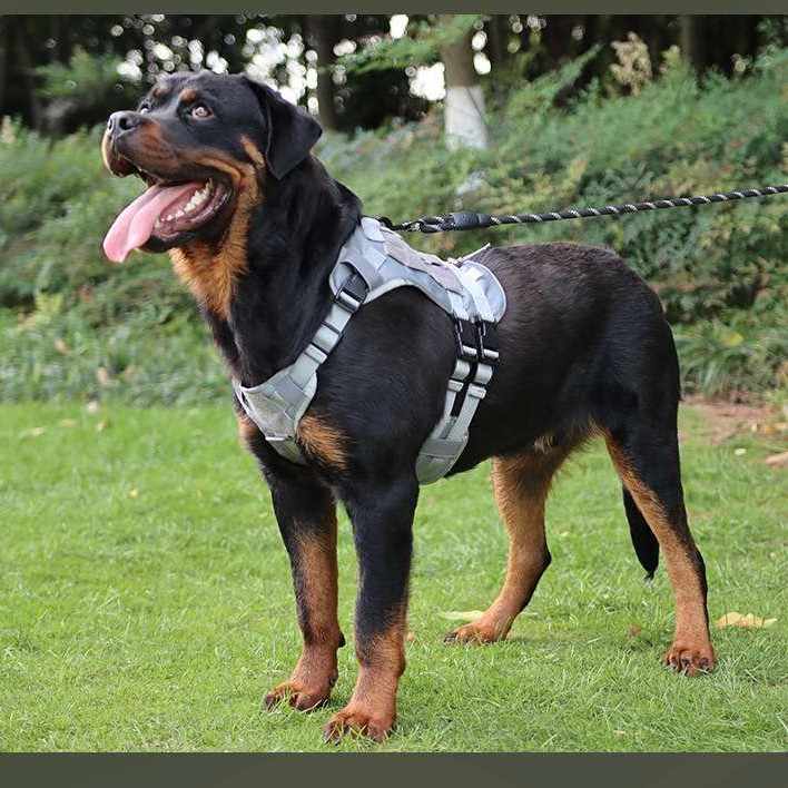 Breathable Tactical Vest Harness for Medium to Large Dogs