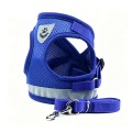 Summer Reflective Mesh Harness & Leash Set for Small Dogs