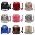 Summer Reflective Mesh Harness & Leash Set for Small Dogs