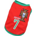 Breathable Mesh Pet Vest – World Cup Soccer Design