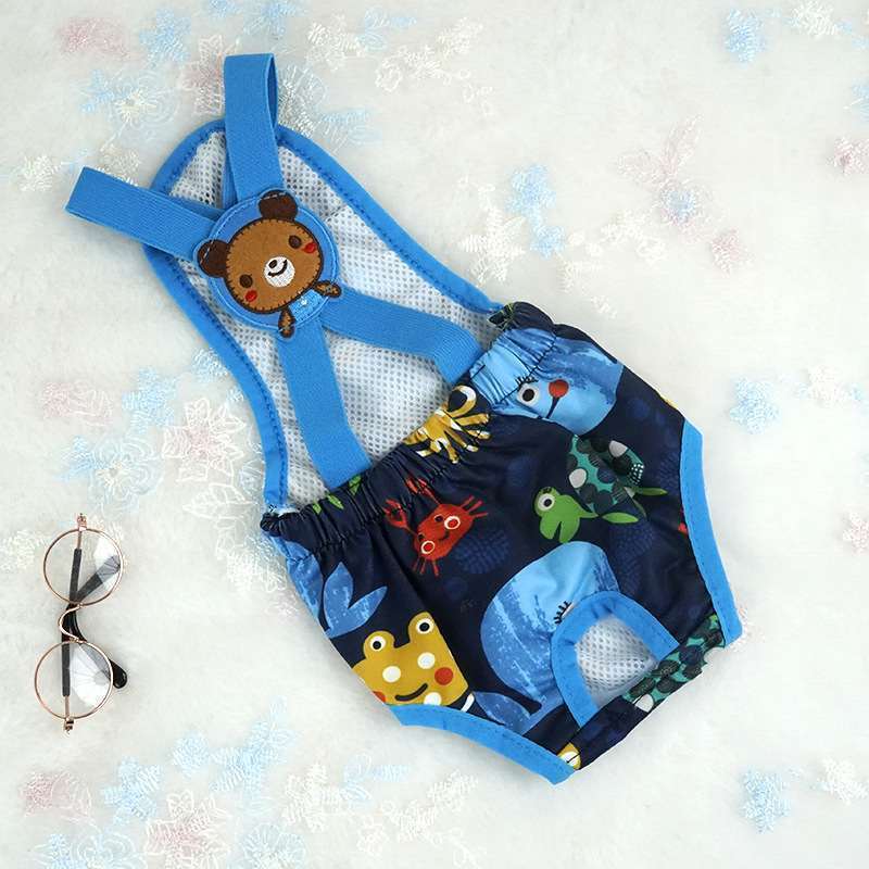 Pet Sanitary Panties – Breathable, Leak-Proof for Dogs in Heat, Washable
