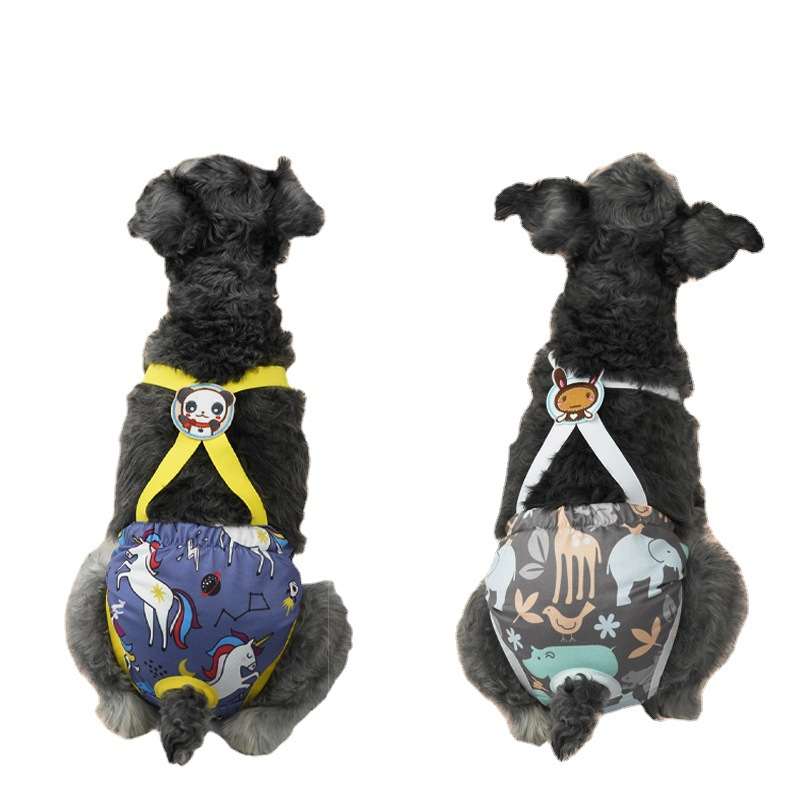 Pet Sanitary Panties – Breathable, Leak-Proof for Dogs in Heat, Washable