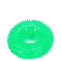 Squeaky Teeth-Cleaning Dog Toy – Spiky TPR Chew for All Breeds