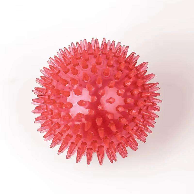 Squeaky Dog Chew Toy – Bouncy, Teeth-Cleaning & Fun