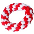 Cotton Rope Dog Chew Toy – Interactive Tug Toy for Teeth Cleaning & Training