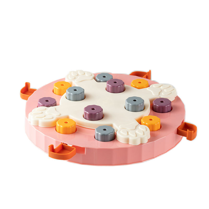 Pet Puzzle Feeding Toy – Interactive Slow Feeder for Mental Stimulation