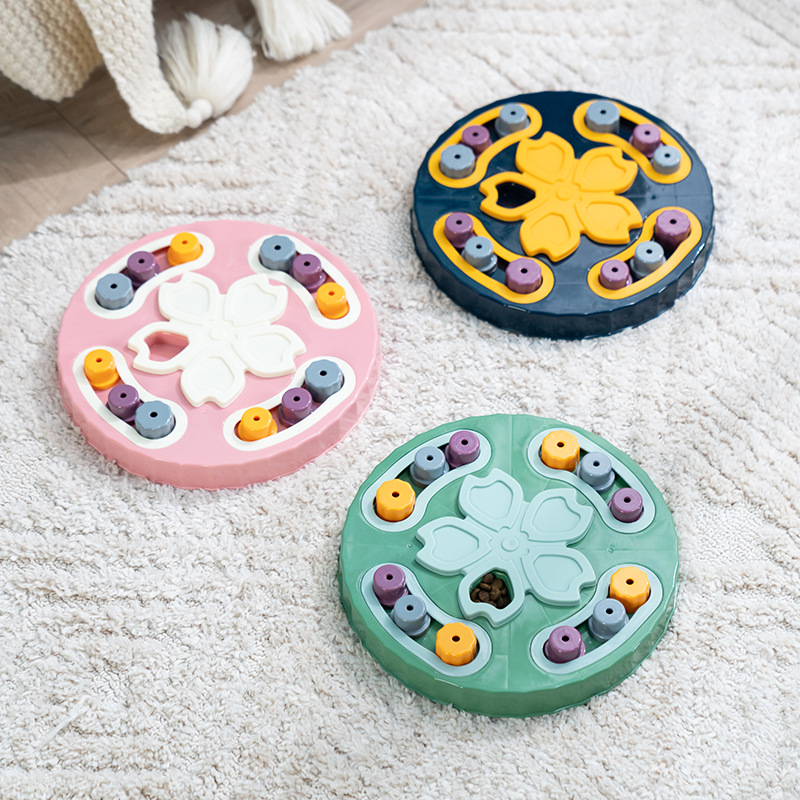 Pet Puzzle Feeding Toy – Interactive Slow Feeder for Mental Stimulation