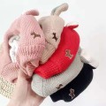 Hand-Knitted Wool Pet Hat – Warm, Soft & Stylish with Cute Ear Design