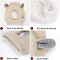 Hand-Knitted Wool Pet Hat – Warm, Soft & Stylish with Cute Ear Design