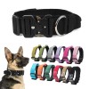 Tactical anti-pull sturdy collar for medium large dogs with great tensile resistance