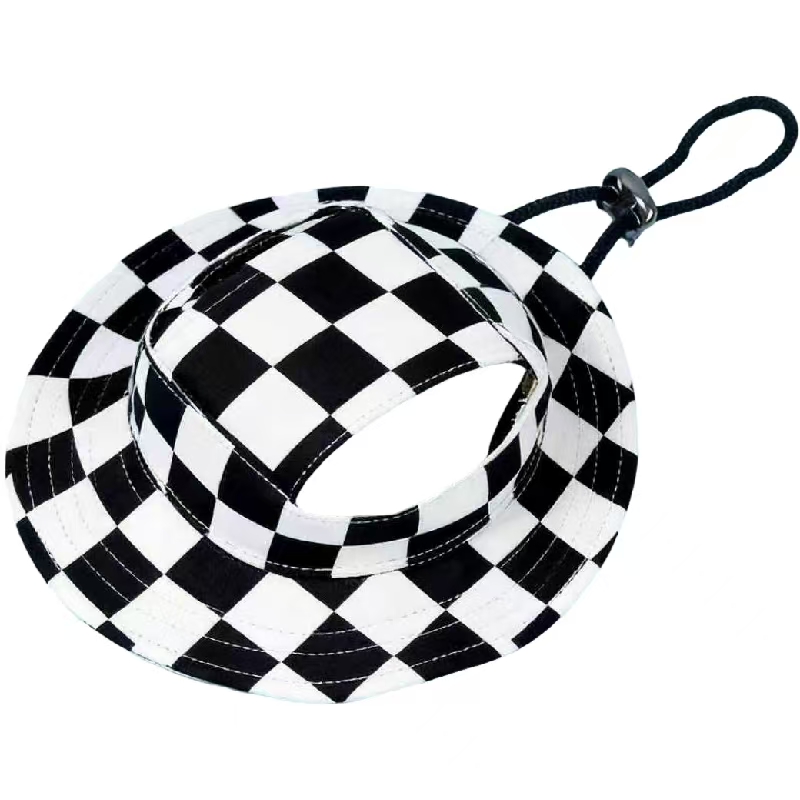 Cute Ear Cutout Summer Sun Protection Hat for Dogs and Cats