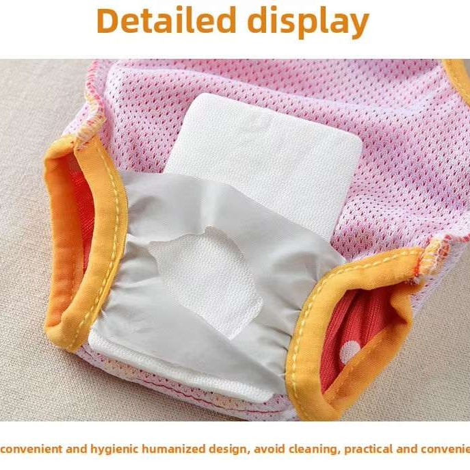 Cute Strap Dog Sanitary Pant Pet Period Diaper