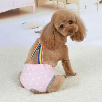 Cute Strap Dog Sanitary Pant Pet Period Diaper
