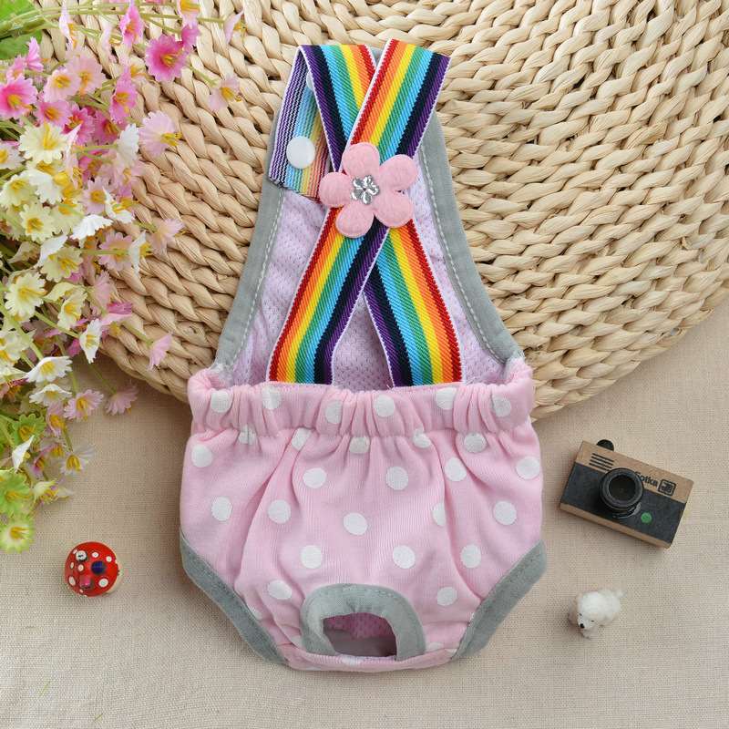 Cute Strap Dog Sanitary Pant Pet Period Diaper