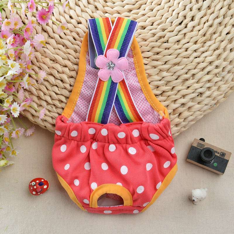 Cute Strap Dog Sanitary Pant Pet Period Diaper