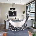 Hanging Cat Cage Hammock, Leopard Zebra Dot Print Pet Sleeping Bag