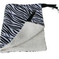 Hanging Cat Cage Hammock, Leopard Zebra Dot Print Pet Sleeping Bag