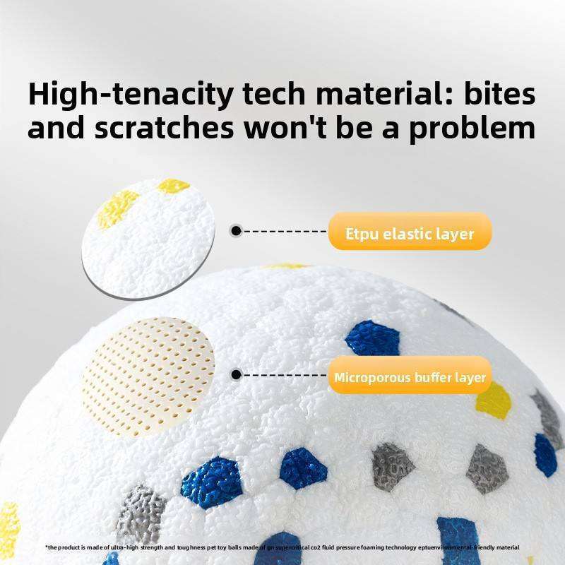 High-Bounce Durable Colored Training Ball – Chew & Interactive Toy for Dogs