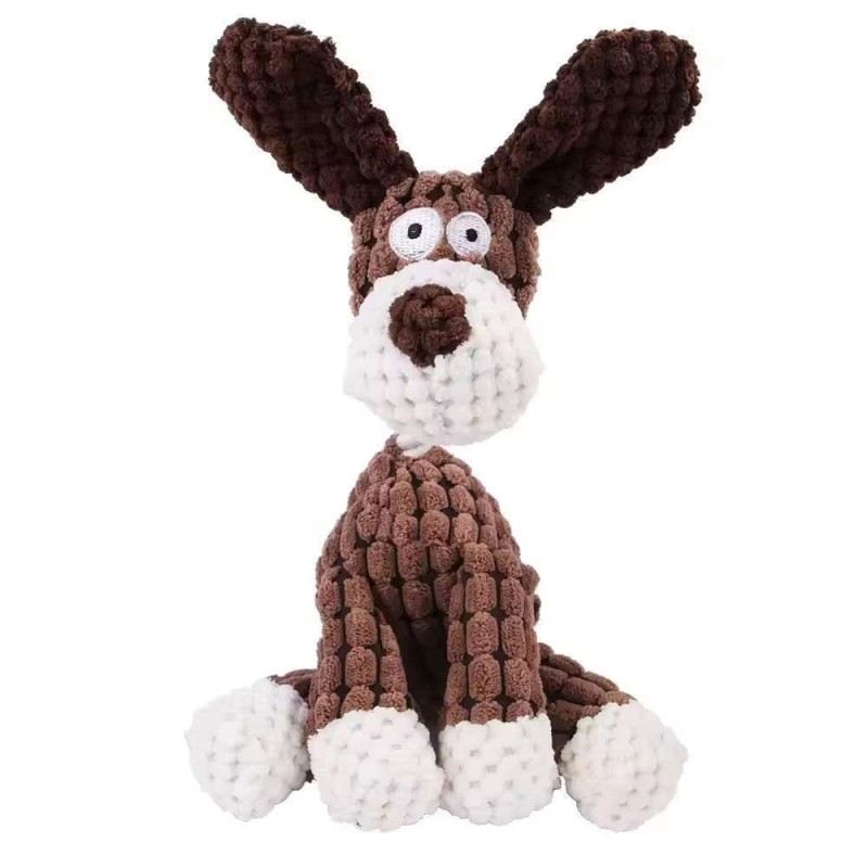 Squeaky Durable Donkey Plush Toy – Chew Toy for Small/Medium Dogs