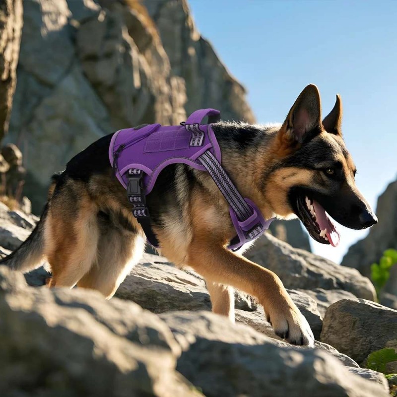 Tactical No Pull Harness for Medium-Large Dogs