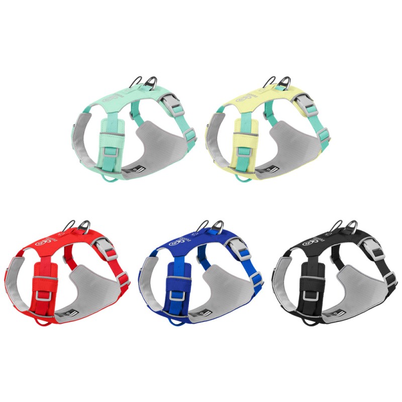 Lightweight Breathable Dog Harness – Cool Mesh, Reflective & No-Pull