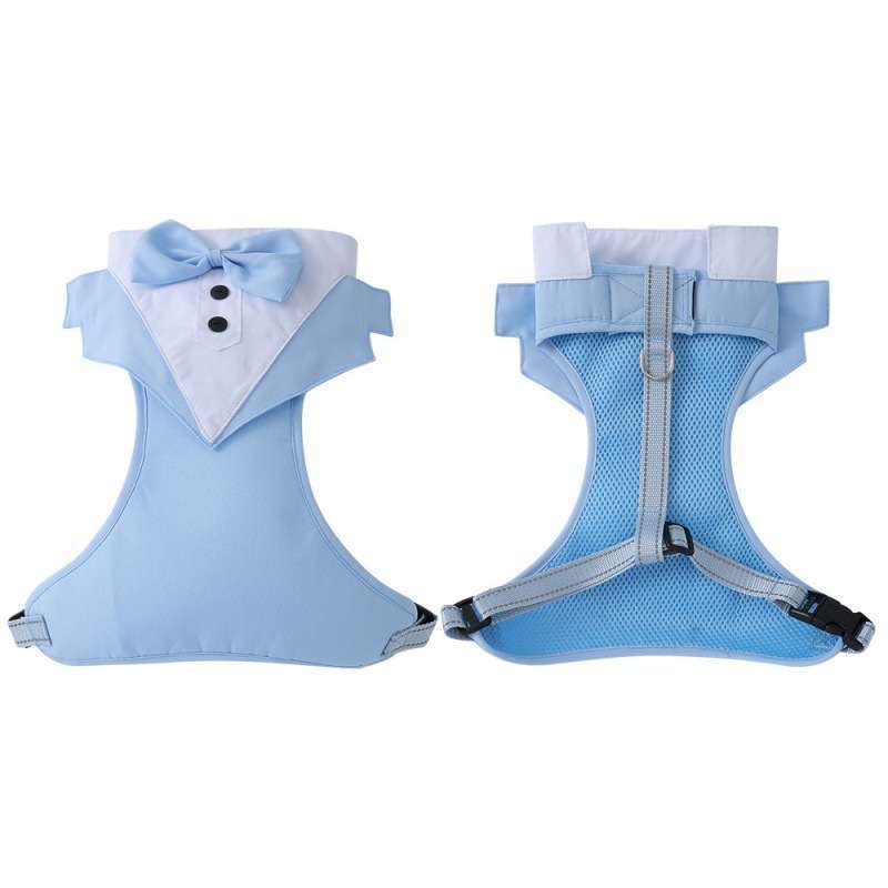 Pet Tuxedo Vest Harness  for All Dogs Wedding Party