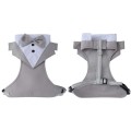 Pet Tuxedo Vest Harness  for All Dogs Wedding Party