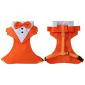 Pet Tuxedo Vest Harness  for All Dogs Wedding Party