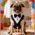 Pet Tuxedo Vest Harness  for All Dogs Wedding Party