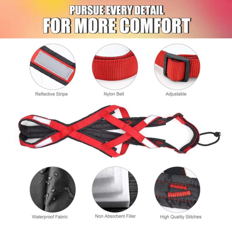 No-Pull Sled Dog Harness – Weight Training & Cart Pulling