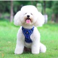 Breathable Mesh Dog Harness – Reflective, Adjustable & Comfort Set for Small Dogs